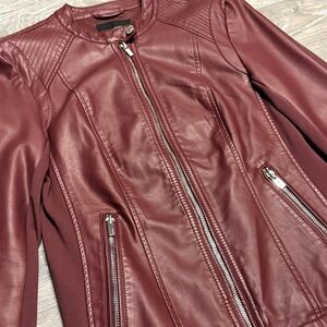 Express Faux Leather Jacket Women’s Size Small